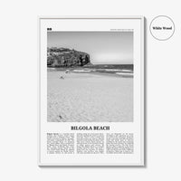 Bilgola Beach Print Black and White, Bilgola Beach Wall Art, Bilgola Beach Poster, Bilgola Beach Photo, Sydney, Australia