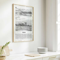 Biloxi Print Black and White, Biloxi Wall Art, Biloxi Poster, Biloxi Photo, Biloxi Map, Biloxi Wall Decor, Mississippi, USA, United States