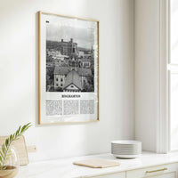 Binghamton Print Black and White, Binghamton Wall Art, Binghamton Poster, Binghamton Photo, Binghamton Map, Binghamton Wall Decor, New York