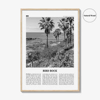 Bird Rock Print Black and White No 2, Bird Rock Wall Art, Bird Rock Poster, Bird Rock Photo, Bird Rock Wall Décor, San Diego, California
