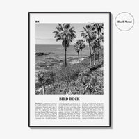 Bird Rock Print Black and White No 2, Bird Rock Wall Art, Bird Rock Poster, Bird Rock Photo, Bird Rock Wall Décor, San Diego, California