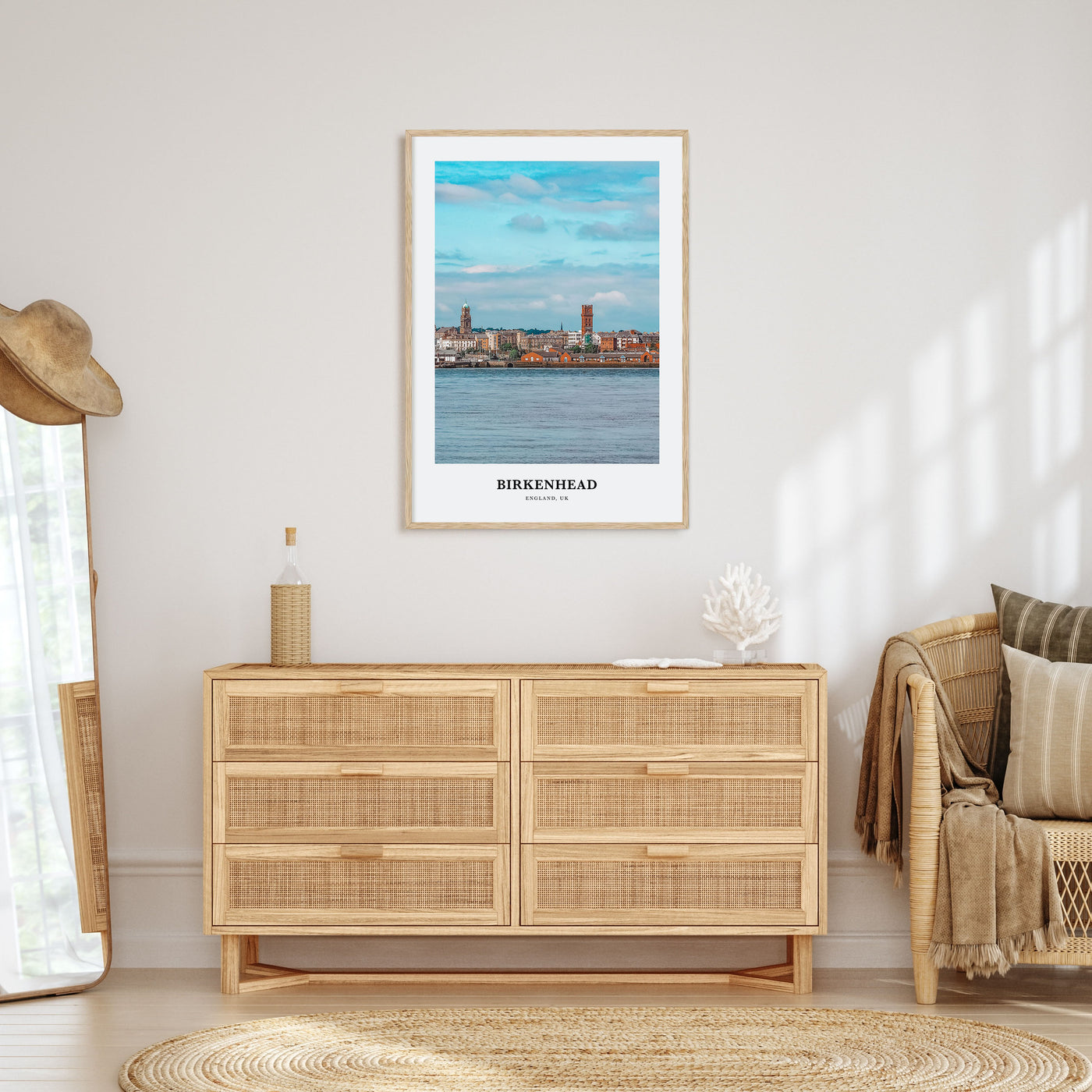 Birkenhead Portrait Color Poster