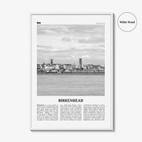 Birkenhead Print Black and White, Birkenhead Wall Art, Birkenhead Poster, Birkenhead Photo, Birkenhead Wall Décor, Birkenhead Map, England