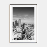 Birmingham, Alabama Photo B&W Poster