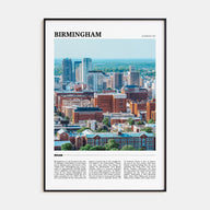 Birmingham, Alabama Travel Color Poster