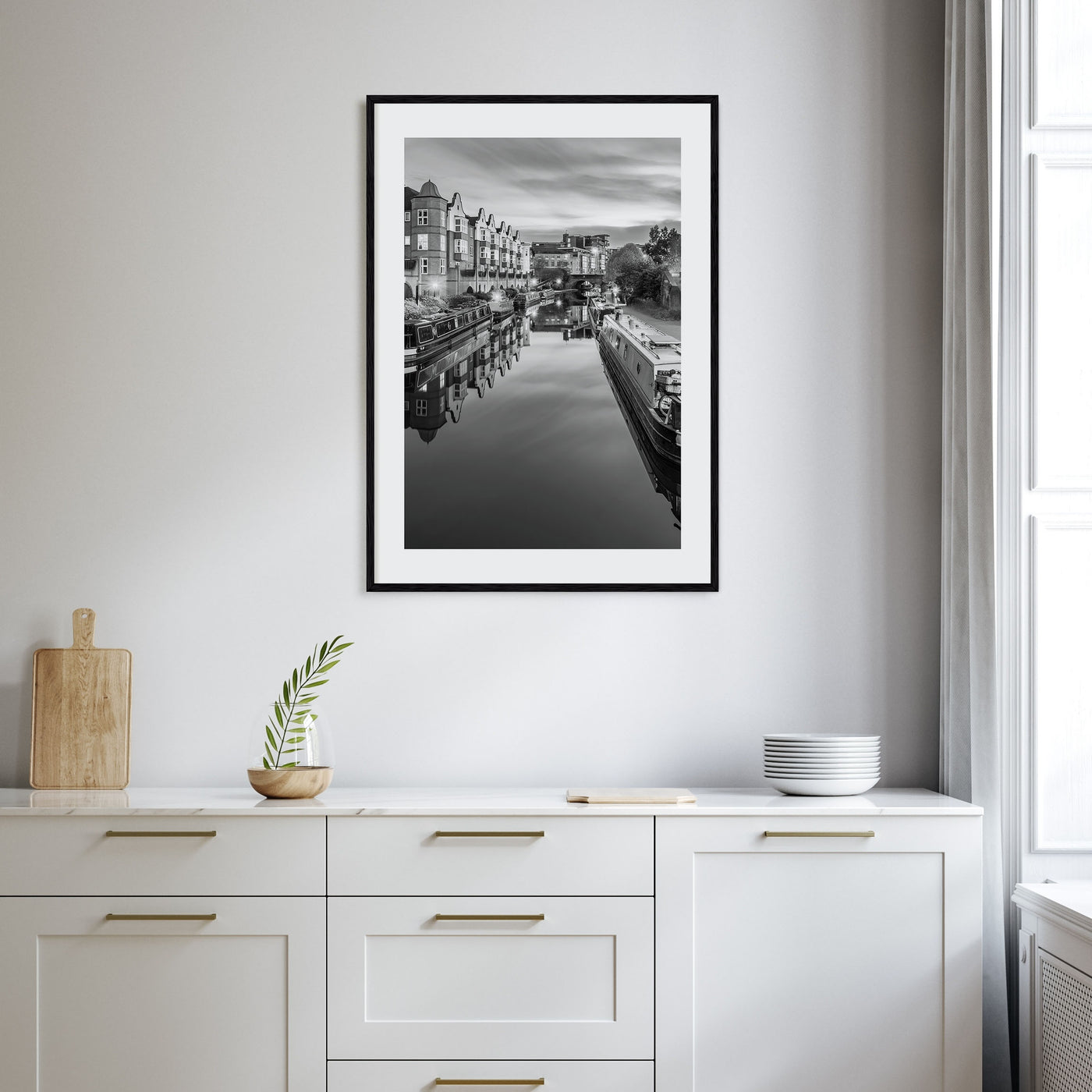 Birmingham, England Photo B&W Poster