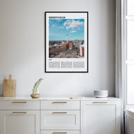 Birmingham, England Travel Color Poster