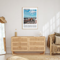 Birmingham, England Travel Color Poster