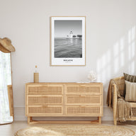 Biscayne National Park Portrait B&W Poster