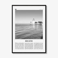 Biscayne National Park Print Black and White, Biscayne Wall Art, Biscayne Poster, Biscayne Photo, Biscayne Wall Décor, Florida, USA