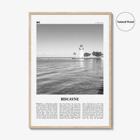 Biscayne National Park Print Black and White, Biscayne Wall Art, Biscayne Poster, Biscayne Photo, Biscayne Wall Décor, Florida, USA