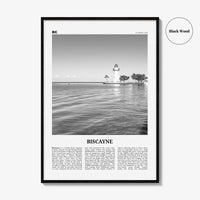 Biscayne National Park Print Black and White, Biscayne Wall Art, Biscayne Poster, Biscayne Photo, Biscayne Wall Décor, Florida, USA
