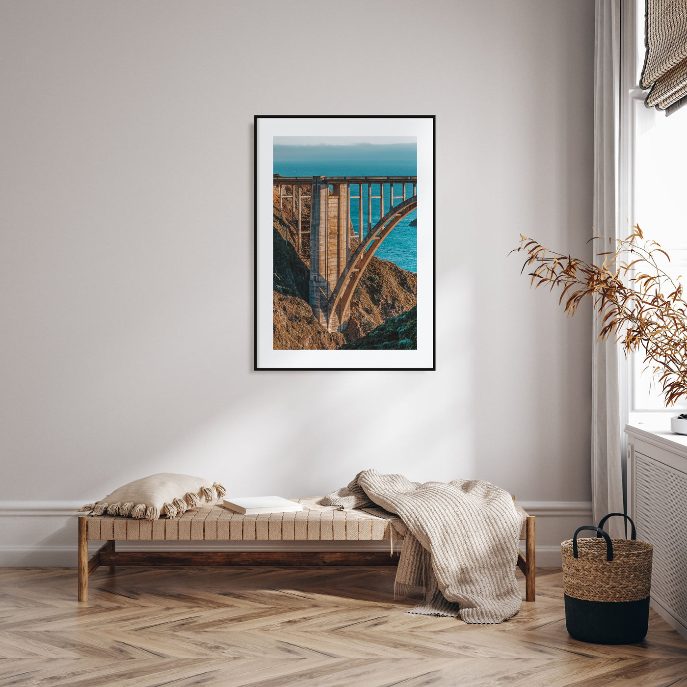 Bixby Creek Bridge Photo Color No 2 Poster
