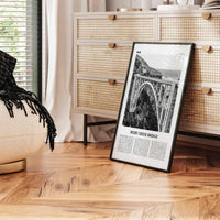Bixby Creek Bridge Print Black and White, Bixby Creek Bridge Wall Art, Bixby Creek Bridge Poster, Bixby Creek Bridge Photo