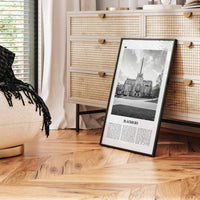 Blackburn Print Black and White, Blackburn Wall Art, Blackburn Poster, Blackburn Photo, Blackburn Wall Décor, Blackburn Map, England, Uk