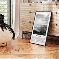 Blacksburg Print Black and White, Blacksburg Wall Art, Blacksburg Poster, Blacksburg Photo, Blacksburg Map, Virginia, USA, United States