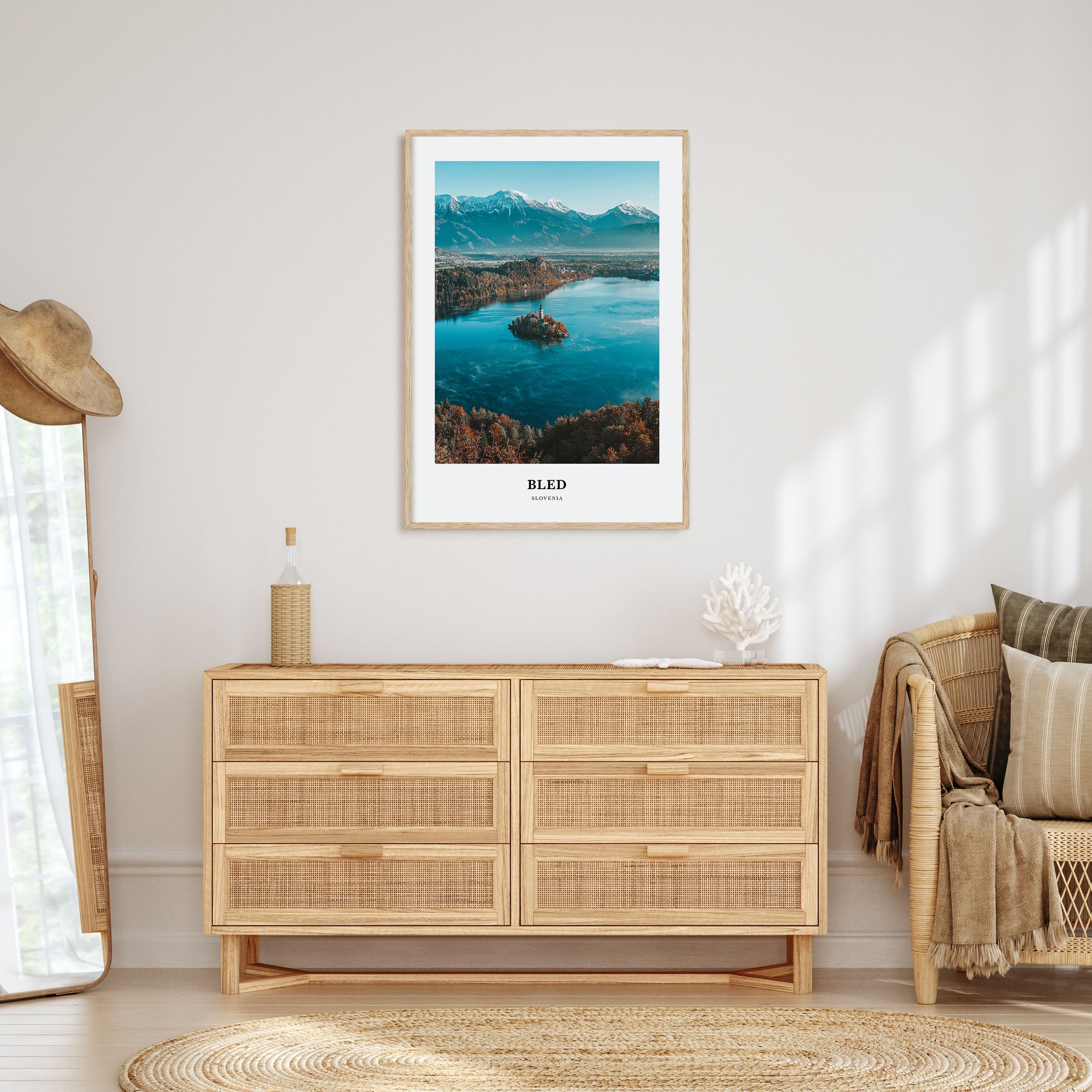 Bled Portrait Color Poster