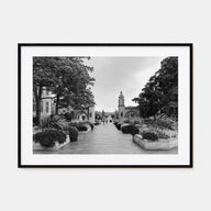 Bloomington Landscape B&W Poster