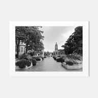 Bloomington Landscape B&W Poster