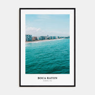Boca Raton Portrait Color Poster