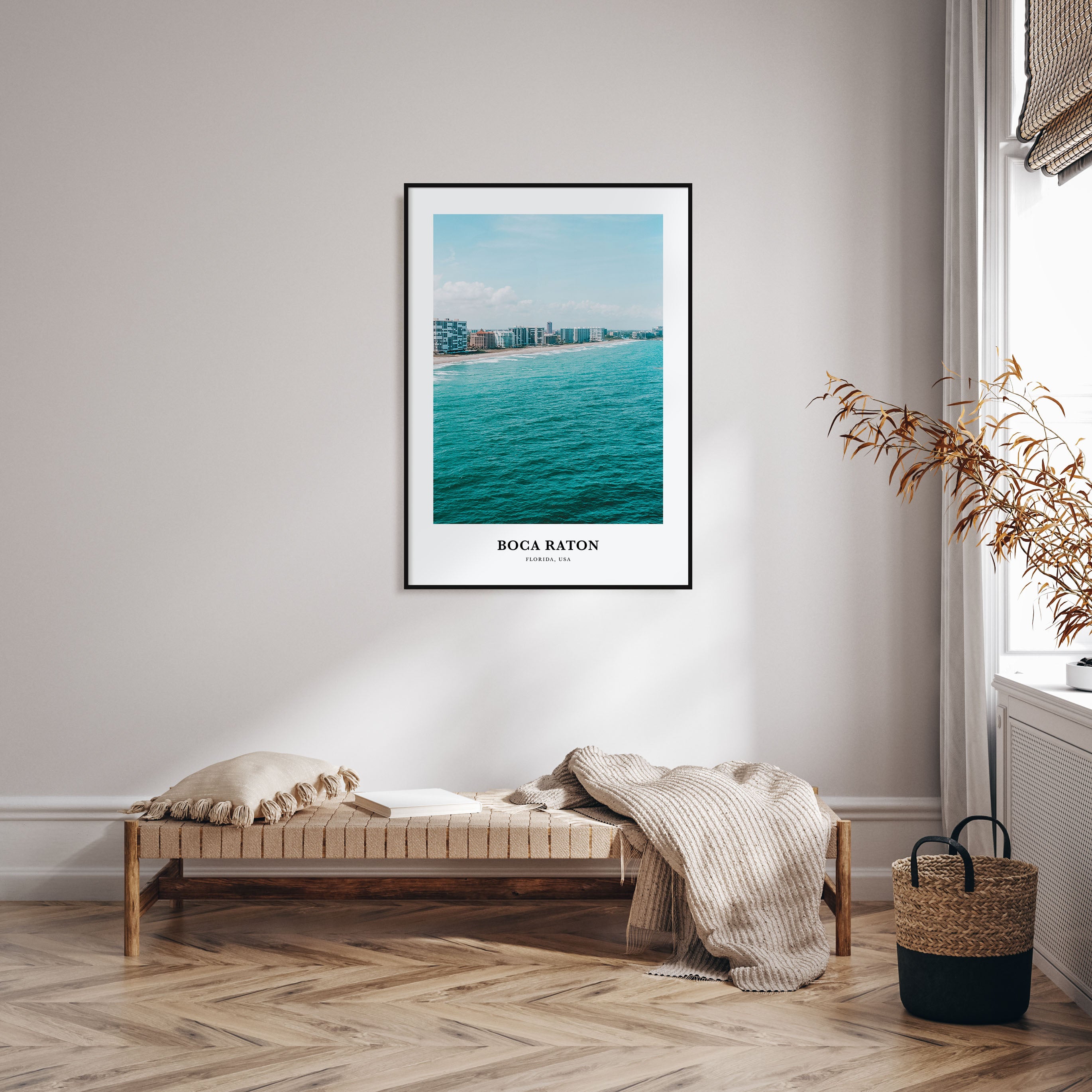 Boca Raton Portrait Color Poster