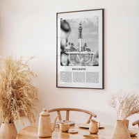 Boca Raton Print Black and White No 2, Boca Raton Wall Art, Boca Raton Poster, Boca Raton Photo, Boca Raton Décor, Florida, USA