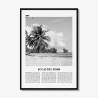 Bocas del Toro Print Black and White, Bocas del Toro Wall Art, Bocas del Toro Poster, Bocas del Toro Photo, Bocas del Toro Décor, Panama
