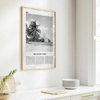 Bocas del Toro Print Black and White, Bocas del Toro Wall Art, Bocas del Toro Poster, Bocas del Toro Photo, Bocas del Toro Décor, Panama