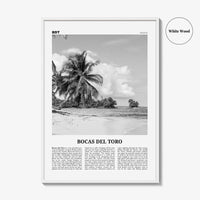 Bocas del Toro Print Black and White, Bocas del Toro Wall Art, Bocas del Toro Poster, Bocas del Toro Photo, Bocas del Toro Décor, Panama