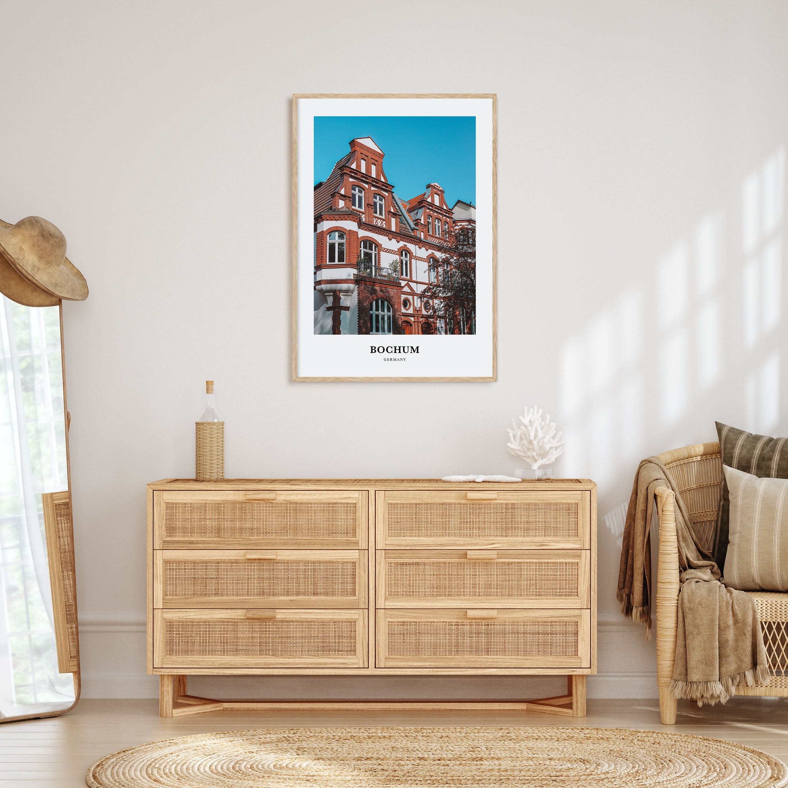 Bochum Portrait Color Poster