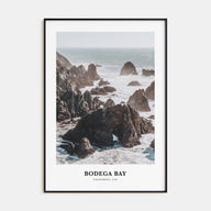 Bodega Bay Portrait Color Poster