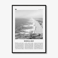 Bodega Bay Print Black and White, Bodega Bay Wall Art, Bodega Bay Poster, Bodega Bay Photo, California, USA, United States, North America