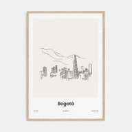Bogotá Drawn Poster