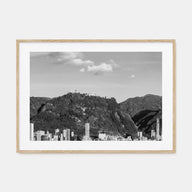 Bogotá Landscape B&W No 1 Poster