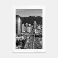 Bogotá Photo B&W Poster