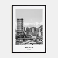 Bogotá Portrait B&W No 1 Poster