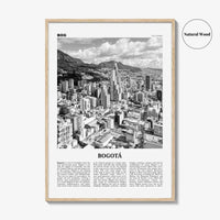 Bogota Print Black and White No 1, Bogota Wall Art, Bogota Poster, Bogota Photo, Bogota Wall Decor, City Print, Bogota, Colombia