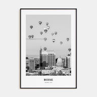 Boise Portrait B&W No 1 Poster