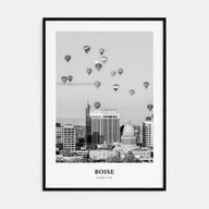 Boise Portrait B&W No 1 Poster