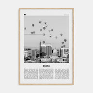 Boise Travel B&W No 1 Poster