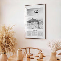 Bolivia Print Black and White, Bolivia Wall Art, Bolivia Poster, Bolivia Photo, Sucre, La Paz, Santa Cruz de Sierra, South America