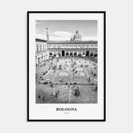 Bologna Portrait B&W No 1 Poster