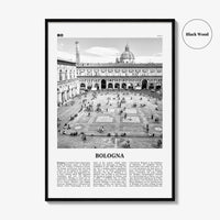 Bologna Print Black and White No 1, Bologna Wall Art, Bologna Poster, Bologna Photo, Bologna Wall Decor, Bononia, Italy, Italia, Europe