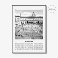 Bologna Print Black and White No 1, Bologna Wall Art, Bologna Poster, Bologna Photo, Bologna Wall Decor, Bononia, Italy, Italia, Europe