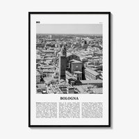 Bologna Print Black and White No 2, Bologna Wall Art, Bologna Poster, Bologna Photo, Bologna Wall Decor, Bononia, Italy, Italia, Europe