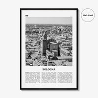 Bologna Print Black and White No 2, Bologna Wall Art, Bologna Poster, Bologna Photo, Bologna Wall Decor, Bononia, Italy, Italia, Europe