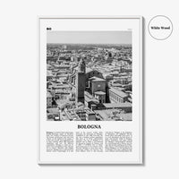 Bologna Print Black and White No 2, Bologna Wall Art, Bologna Poster, Bologna Photo, Bologna Wall Decor, Bononia, Italy, Italia, Europe