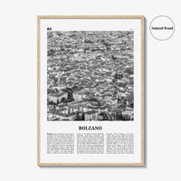 Bolzano Print Black and White, Bolzano Wall Art, Bolzano Poster, Bolzano Photo, Bolzano Wall Décor, Travel Print, Italy, Italia, Europe