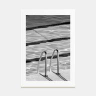 Bondi Beach Photo B&W No 2 Poster