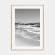 Bondi Beach Photo B&W Poster